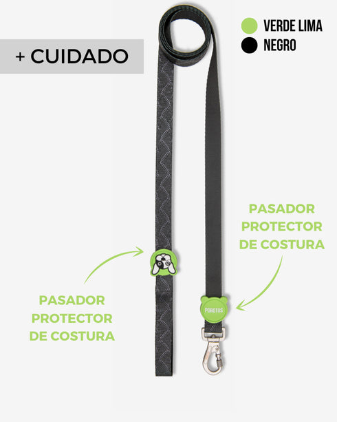 Correa Estándar VULKAN Negro Lima * 2 Mts